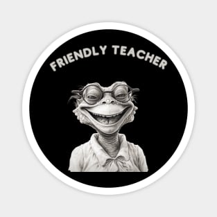 Ffriendly Teacher. Teacher git Magnet